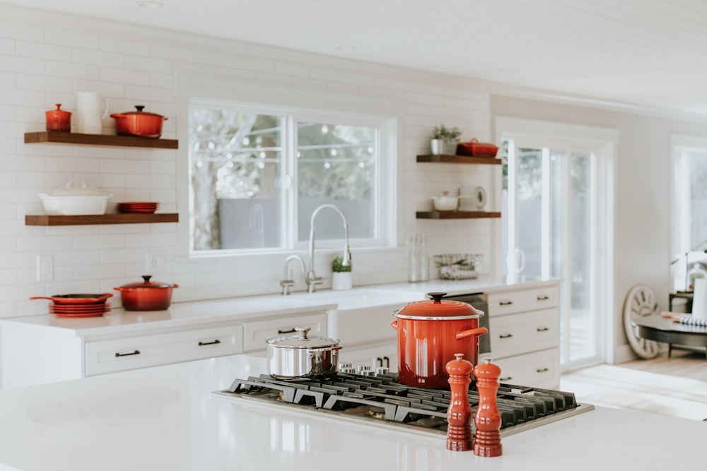 Luxury Marble Island Kitchen