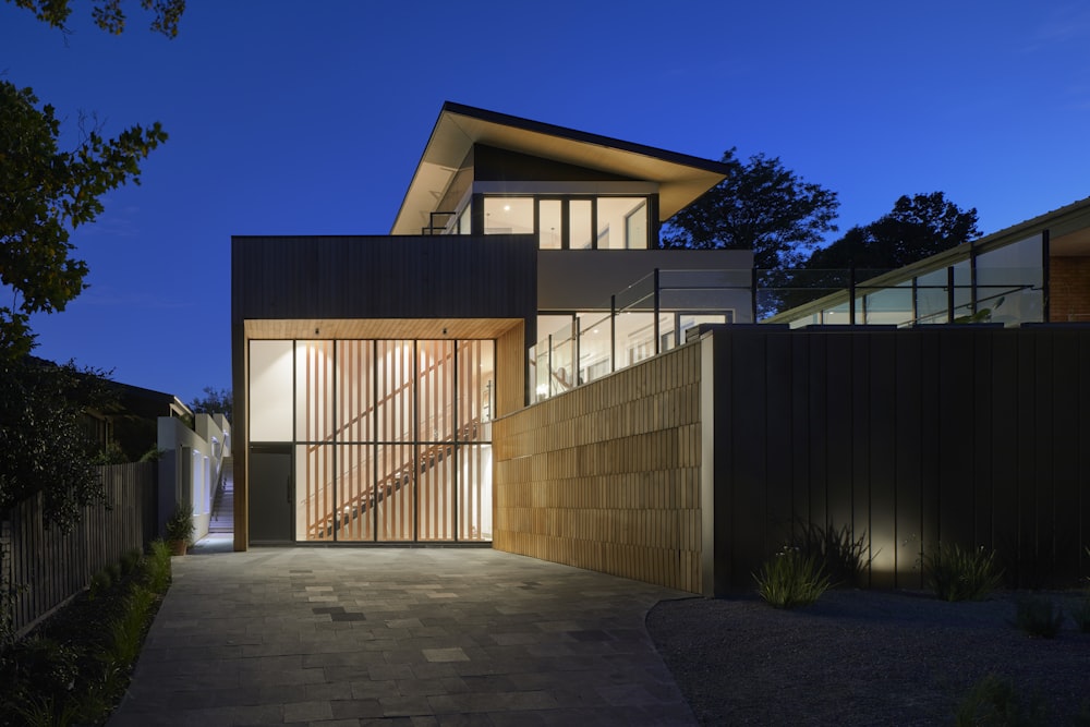 Contemporary Duplex